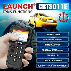 2025 CRT5011E TPMS-Code-Reader-Tool 1 Jahr unterstützt Lesen/Aktivieren/Programmieren/Wiederlernen/Zurücksetzen/Schlüssel anhänger für TPMS-Sensor - Product Image 3