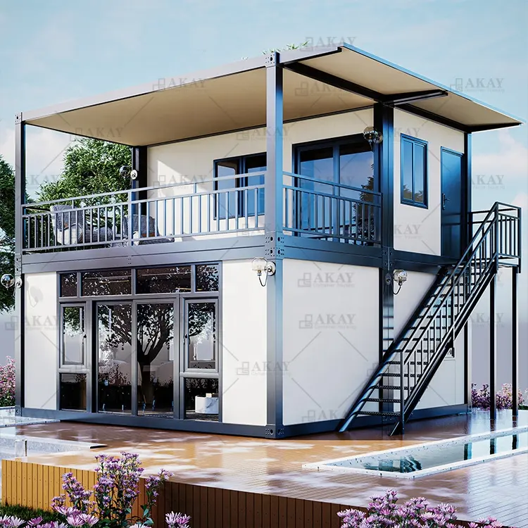 Hersteller Großhandel tragbare Container Häuser 3 Schlafzimmer Haus Australien Modular Home zu verkaufen