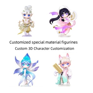 ファンタジー美しい古典的な神話の妖精ゴッドマザー人形プラスチックPVCモデル女の子のためのおもちゃ - Product Image 3