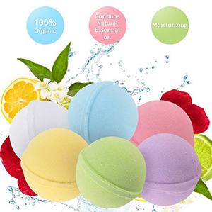 Üretici ambalaj kutusu 6 adet * 60g romantik koku banyo patlayan banyo tuzu patlayan tuz topları - Product Image 3