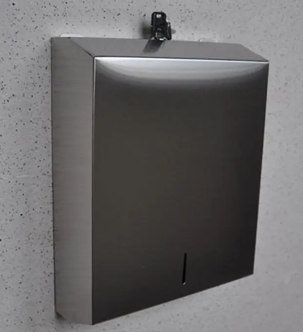 wall mounted stainless Steel Tissue Box Wet Paper Towel Dispenser