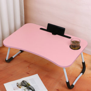 Factory Price Bed Folding <strong>Table</strong> with Card Slot <strong>for</strong> Bedrooms <strong>Computer</strong> Study Folding <strong>Tables</strong> on Beds - Product Image 3