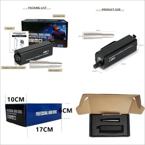AMP-1 Professional XLR Passive Headphone Converter Plug &amp; Play with Volume Control <strong>Portable</strong> HIFI for Stage Recording Monitoring - Product Image 5