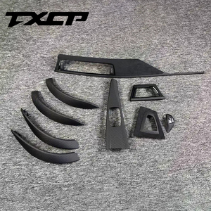 פנים סיבי פחמן לב.מ.וו סדרה 6 650 640 630 F06 F12 F13 החלף פנים רכב סיבי פחמן