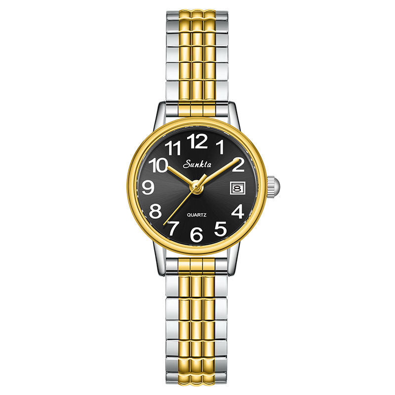 B - gold black