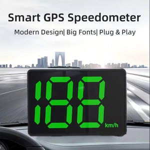 Hot Sale Digital Head-Up LCD Dashboard Display Speed Meter GPS Speedometer in KMH <strong>MPH</strong> for All Cars New Popular Accessory - Product Image 6