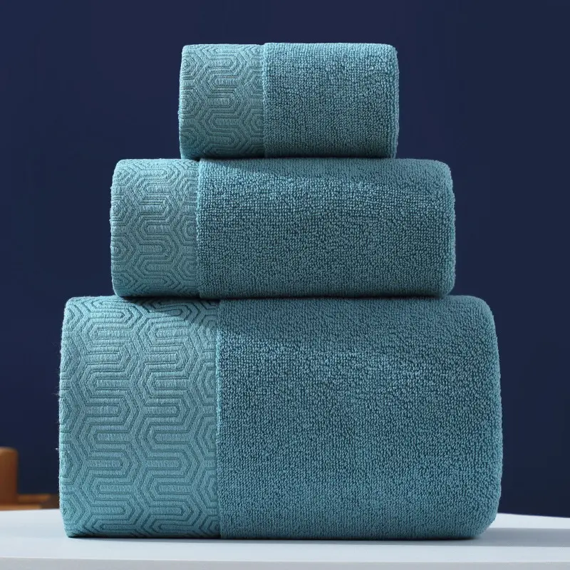 Set regalo di asciugamani natalizi asciugamano da bagno per doccia termale asciugamano da bagno per Hotel