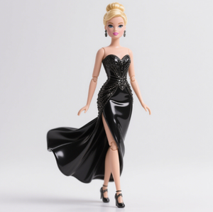 11.5 Inch Tự Làm Kiểu Tóc Cơ Thể Rắn 6 Khớp Nối Barby Hộp Bất Ngờ Vẻ Đẹp Búp Bê Thay Đổi Màu Sắc Đồ Chơi Thiết Lập - Product Image 3