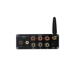 2.1チャンネルBluetoothミニHi-Fi統合デジタルアンプ50ワットx2100ワットx1 24V6A電源クラスDステレオオーディオレシーバー - Product Image 3