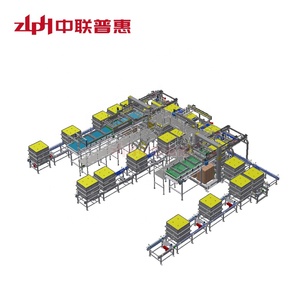 ZLPH Cans Automatic <strong>Loading</strong> and Unloading System Bottles Crate <strong>Loading</strong> System for Autoclave - Product Image 2