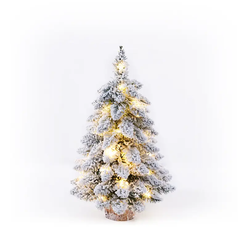 Árvore De Natal Impermeável Ao Ar Livre Luzes Pvc Artificial Mini Árvore De Natal Luzes Led