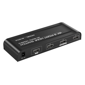 Conmutador HDMI Fjgear 3 puertos 4K 3 en 1 de salida Plug and Play 3 hosts comparten un ordenador 60Hz hdmi2.0, 2.0 3 puertos - Product Image 1