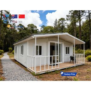 Chất lượng cao đúc sẵn sống container mở rộng nhà 2 3 4 phòng ngủ prefab biệt thự gấp nhà Casa di động - Product Image 1
