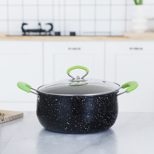 Nhà Bếp Nấu Ăn Cookware Set không dính kinox Cookware thép không gỉ Súp sữa Nồi kho chậu - Product Image 4