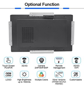 2023 New Style ultra Bright Ips Screen 24 Inch 1500nit Open Frame Tft Lcd <strong>Android</strong> Wifi Monitor - Product Image 3