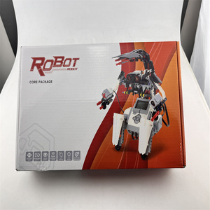 Juguetes de programación compatibles con EV3, bloques de construcción de partículas pequeñas, Robot, ensamblaje, rompecabezas, aprendizaje para desarrollar la inteligencia