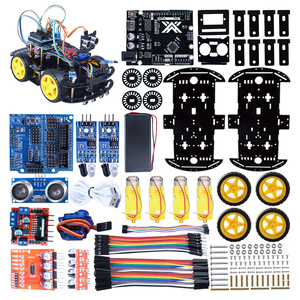 工場DIYトラッキングライン障害物回避ロボットスターターキットV2.0スマートロボットスターターキット学校の子供のためのロボットキット - Product Image 6