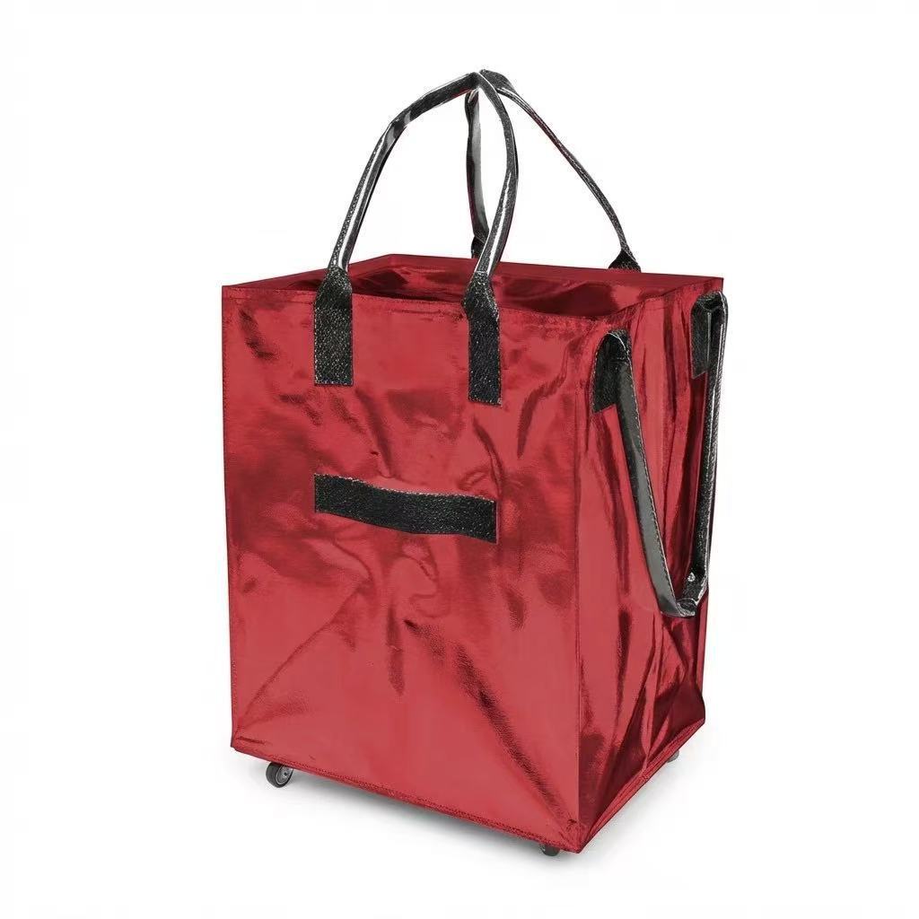 Christmas red-s-universal silent wheel-thickened insulation