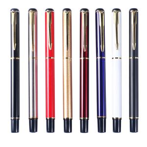 卡内塔0.5毫米品牌批发派克墨水笔定制Logo优质商务文具多色金属滚球笔
