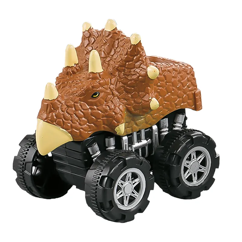 Pull Back Toy Car Plastic Animal friction Toy Vehicle Pull Back Dino Car Mixed Set Small Dinosaur Cars Toys For Child
