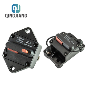 Carga de batería Aparts High Circuit Breakers 80a DC disyuntor tipos de reinicio manual