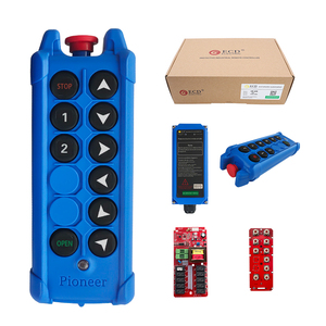 ECD-Q800C mehrsprachige Unterstützung 8 Single Speed Buttons Elektrische Winde Drahtlose industrielle Fernbedienung - Product Image 4