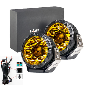 7 &quot;Inch 51W Laser Driving Light <strong>Aes</strong> Auto Lighting System Aurora New Designs Mini Driving Light for Motorcycle - Product Image 5