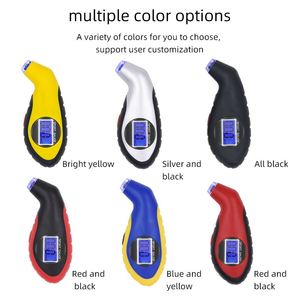 Màn hình LCD chẩn đoán lốp xe đạp, xe máy, ô tô, dụng cụ đo áp suất lốp kỹ thuật số đa năng, áp suất lốp 3-150psi, đạt chứng nhận CE - Product Image 3