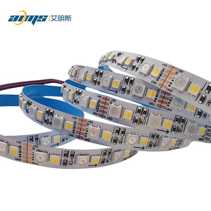 RGBCCT светодиодные полосы WS2812 RGBCW SMD 5050 RGB с ИС смарт-полосками, цифровой пиксель, гибкие светодиодные полосы света - Product Image 4