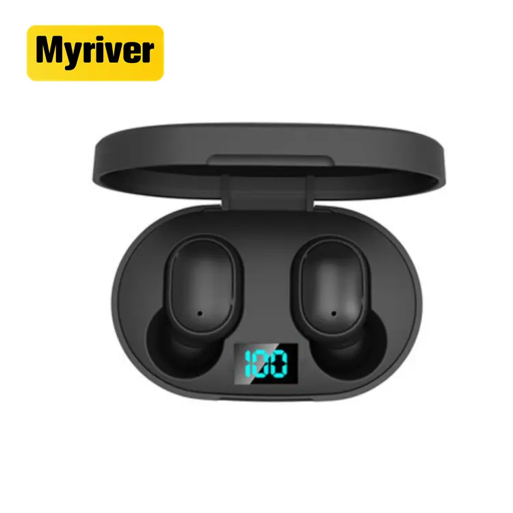 Myriver Free Shipping 1 Sample OK New Arrival CE RoHS IPX7 Wireless Earbuds Headphone Gaming Headset Wireless Earphones