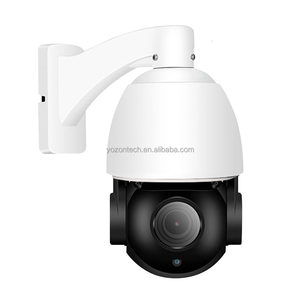 优质金属PTZ摄像机25FPS SONY415 8MP 4k摄像机20X 4.7-94毫米自动镜头，带麦克风150米红外距离POE人体检测 - Product Image 1