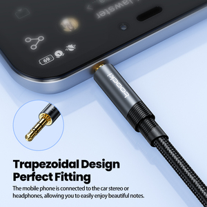 Toocki <strong>RCA</strong> Male to Aux Audio Adapter HiFi Sound <strong>Headphone</strong> Jack Adapter Connector for Phone Speaker MP3 Tablet HDTV - Product Image 5