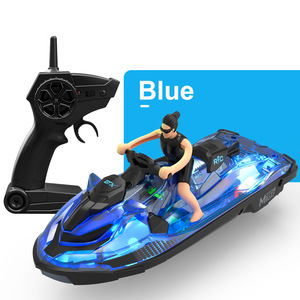 高速Rcボート男の子リモートコントロールMainan Anak高速2.4G透明光船おもちゃレース - Product Image 3