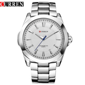 CURREN 8109 erkek saati basit paslanmaz çelik moda izle - Product Image 2