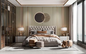 Melinco Design Modern <strong>3D</strong> <strong>Rendering</strong> Solution for Real Estate Development for Hotel Apartment Villa <strong>Architecture</strong> in Living Room - Product Image 4