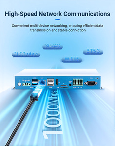 Wholesale Customized Multi Protocol Communication Linux/Win10 J1900/J6412/Rk3568 Mini Pc Rs232/485 <strong>Tcp</strong> Poe 64gb Storage - Product Image 5