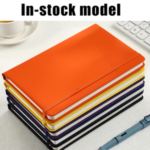 Free Sticker A5 New Personalized Customizable Printing <strong>Note</strong> Book Pu Hardcover Logo Leather Bound Lined Journal <strong>Notebook</strong> - Product Image 2