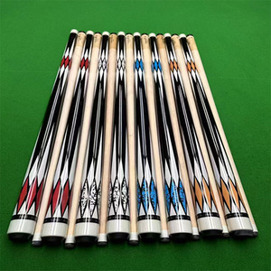 プレミアムダイヤモンドデザイン57インチカナダメープルウッドプールキュースティック1/2ジョイント13mm 9.5mm 11.5mmスヌーカービリヤード用ヒント - Product Image 4