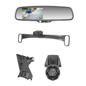 智能电子后视镜4.3 ”汽车后视镜可与汽车驻车传感器配合使用 - Product Image 1