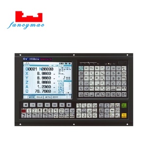 GSK 980MDc LCD de color verdadero de 8,4 pulgadas y admite pantallas en varios idiomas, como el controlador GSK chino, inglés y ruso
