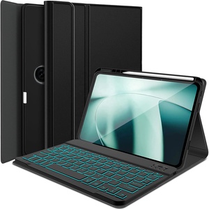 Backlit có thể tháo rời Bàn phím không dây bảo vệ Bìa trường hợp với chủ bút cho Oneplus Pad 11.61 <span class=keywords><strong>inch</strong></span> 2023 - Product Image 1