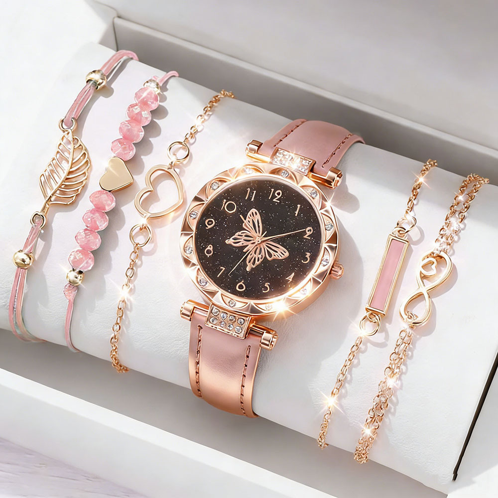 2#Pink Bracelet Set
