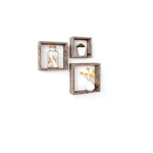 Custom 11x11 Inch Creative Wooden Photo <strong>Frame</strong> Handmade New Design Wall Decor with Commodity Shelf for Family Customizable Logo - Product Image 4
