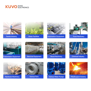 KUVO Energy-saving Heavy Load VFD Inverter 380V <strong>Input</strong> 18.5KW Three Phase <strong>Output</strong> Frequency Converter for Industrial Automation - Product Image 6