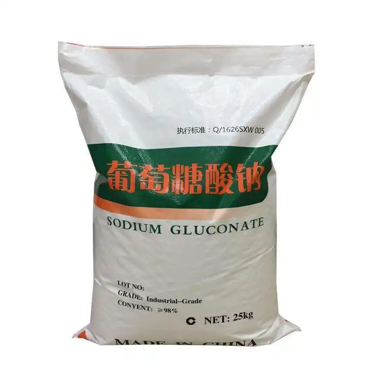 Cola de sódio de fábrica aditivo concreto 99%/alta pureza cas 526-95-4 ácido glicônico