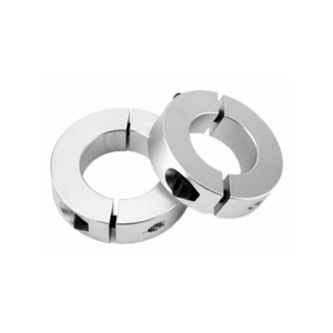 Anillo de fijación de tipo separado de acero inoxidable 304SS, 2 uds., bloques de guía lineal para línea de montaje, bloqueo de montaje de varilla mecánica - Product Image 2