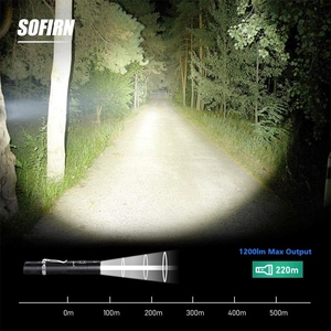 Sofirn SP31 v2.0 חיצוני ציד גבוהה כוח עמיד למים נטענת Led פנס לפיד
