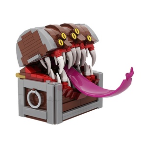 Goldmoc Treasure Chest Monster Building Block Set Mimic Chest Game Figures <strong>Diabloed</strong> Toys Brick Puzzle Box Toy - Product Image 5