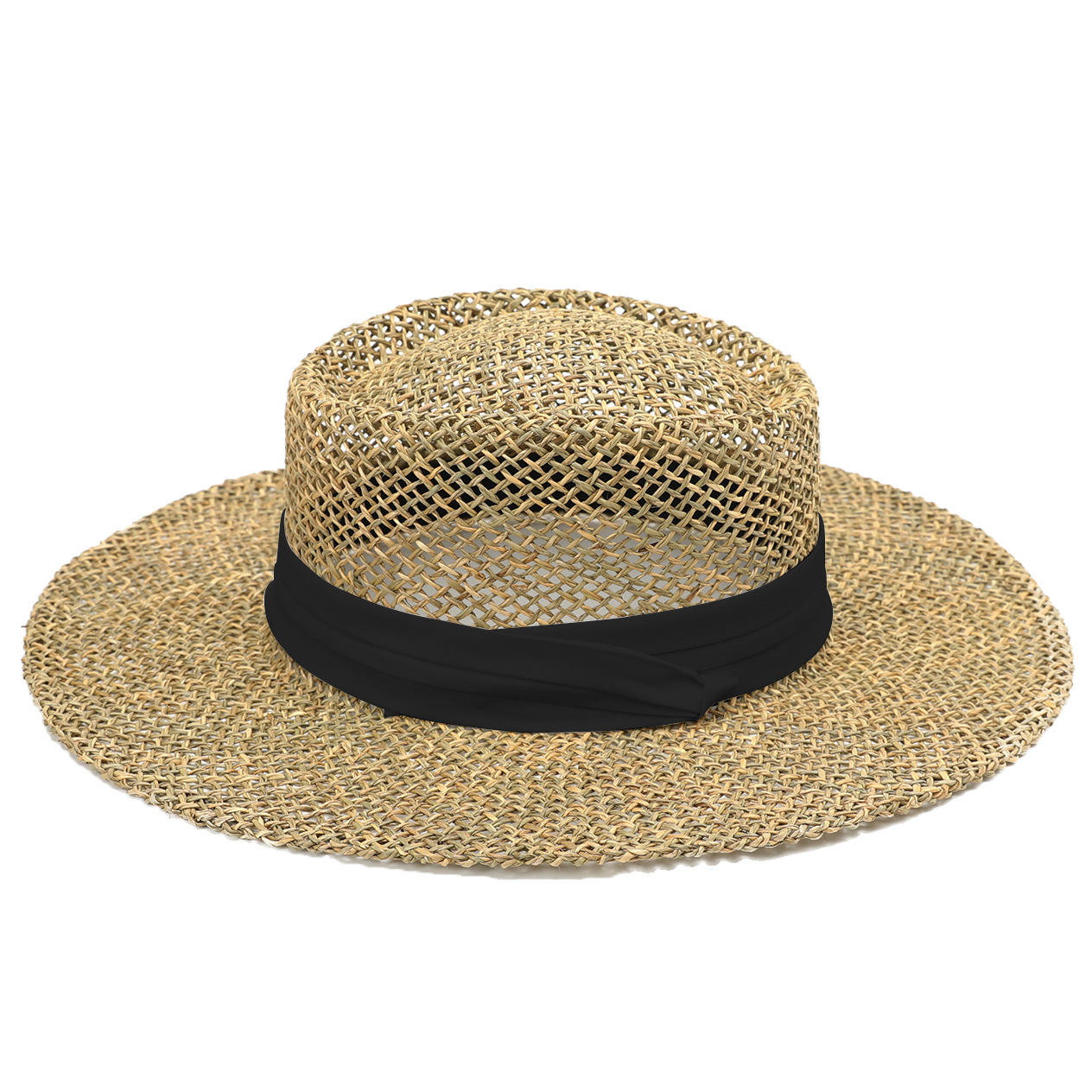 สายรัดสีดำแบบแบน