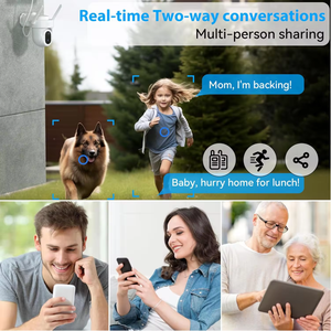 Zhongdun ไม่มี WiFi LTE การรักษาความปลอดภัยทางเซลล์กล้องไร้สายพลังงานแสงอาทิตย์ 4G กลางแจ้งพร้อมซิมการ์ดและกล้องแบตเตอรี่ PTZ 2K - Product Image 5